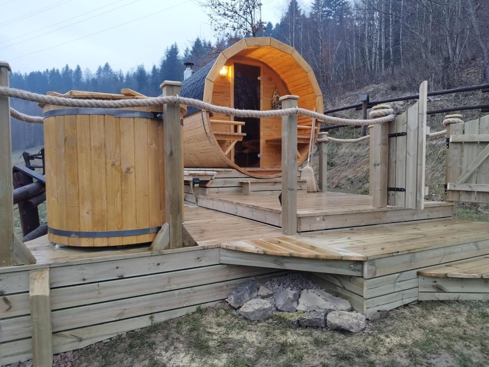 Osada Mała Kozówka Myślenice Exterior foto